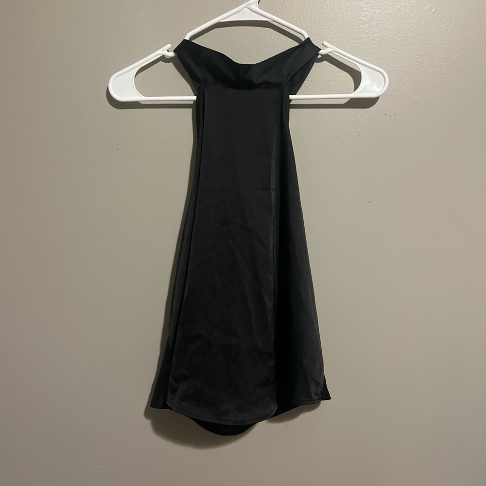 SHEIN Black Halter Tank Top - Picture 1 of 3